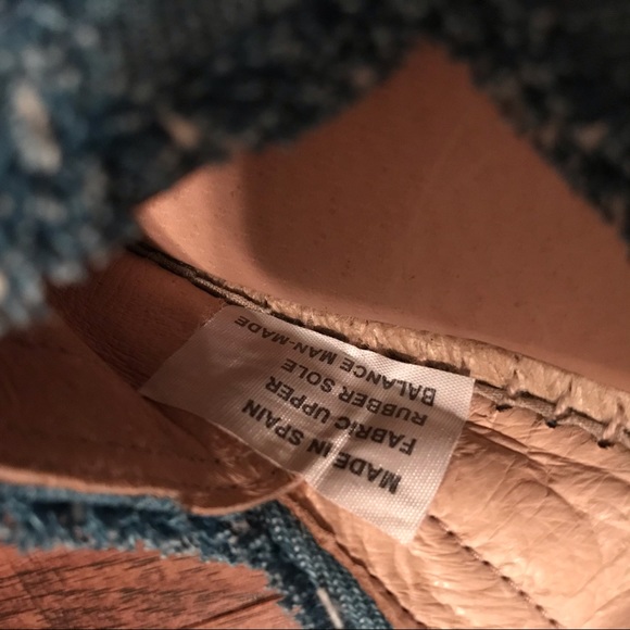 Saks fifth denim espadrilles - Picture 3 of 4